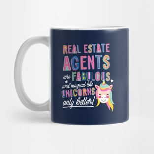 Real Estate Agents are like Unicorns Gift Idea Mug